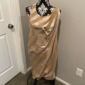 J.Crew Striped Shimmery dress